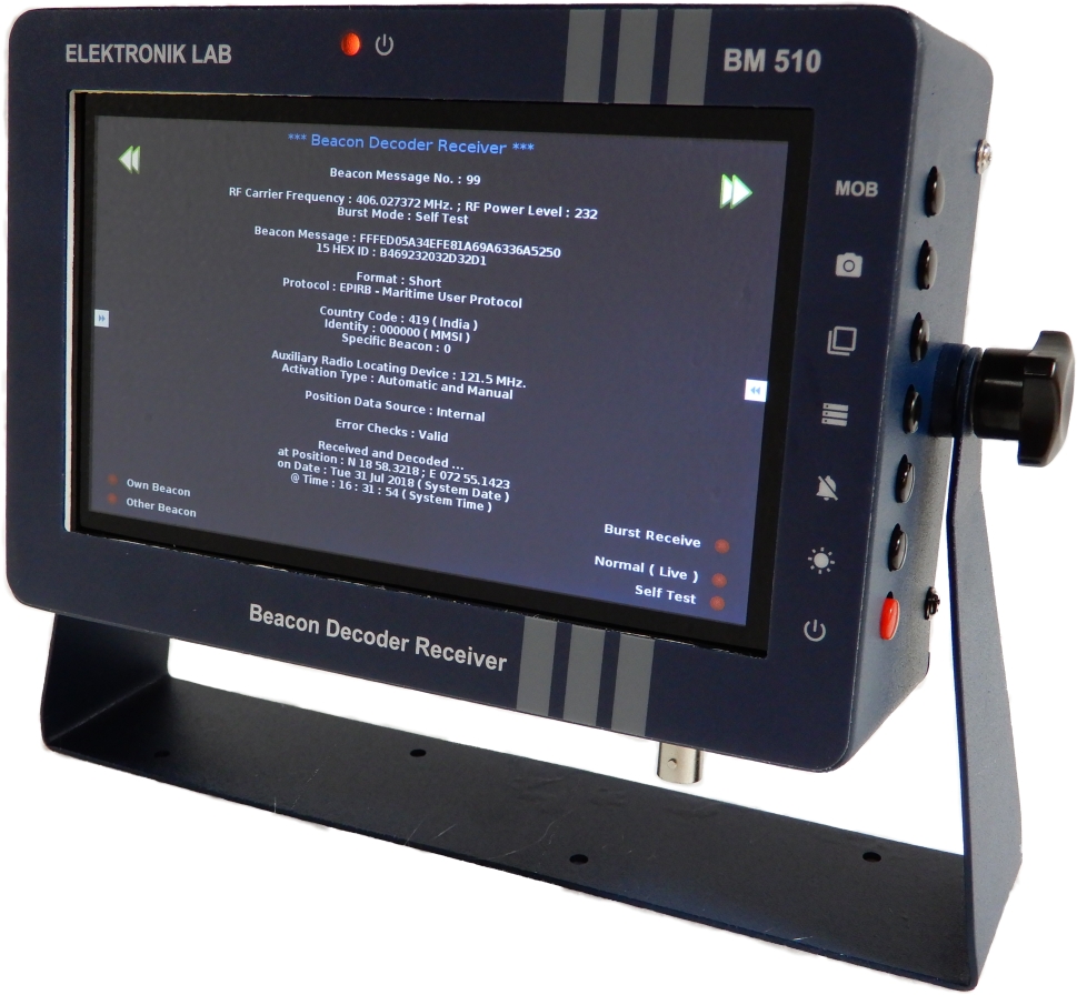 BM 510 - Beacon Decoder Receiver BM 510 - Beacon Decoder Receiver